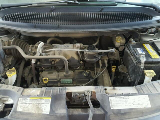 1D4GP25R46B647224 - 2006 DODGE CARAVAN SE SILVER photo 7