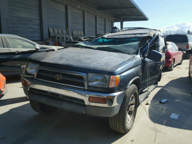 JT3HN86R2V0103974 - 1997 TOYOTA 4RUNNER SR GREEN photo 2