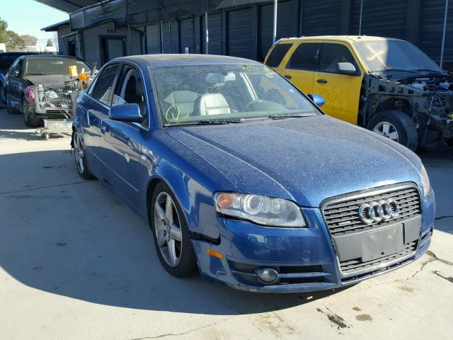 WAUDF68E25A445602 - 2005 AUDI A4 2.0T QU BLUE photo 1