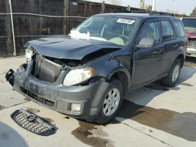 4F2CZ92739KM05840 - 2009 MAZDA TRIBUTE I TEAL photo 2