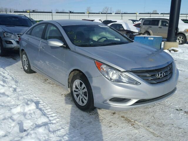 5NPEB4AC1BH007786 - 2011 HYUNDAI SONATA GLS SILVER photo 1