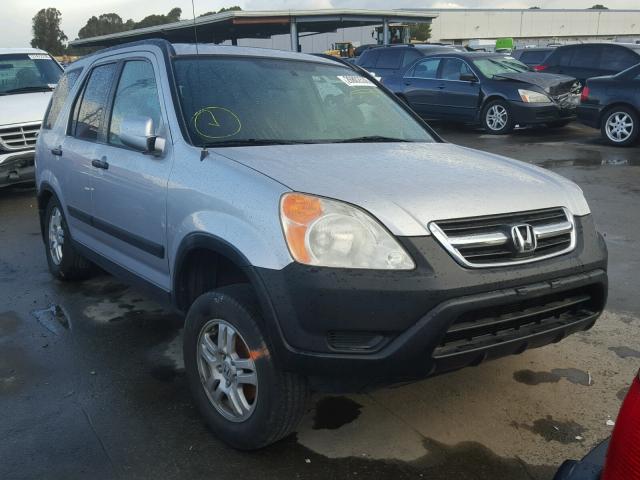 JHLRD78842C049933 - 2002 HONDA CR-V EX SILVER photo 1