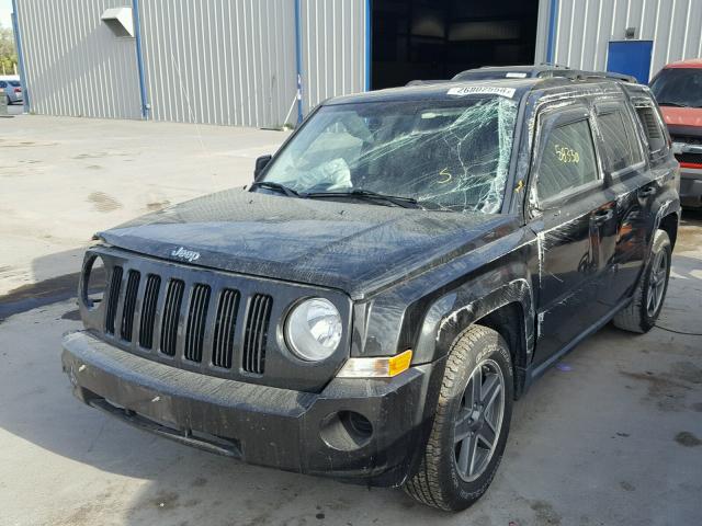 1J4NT2GB3AD503977 - 2010 JEEP PATRIOT SP BLACK photo 2