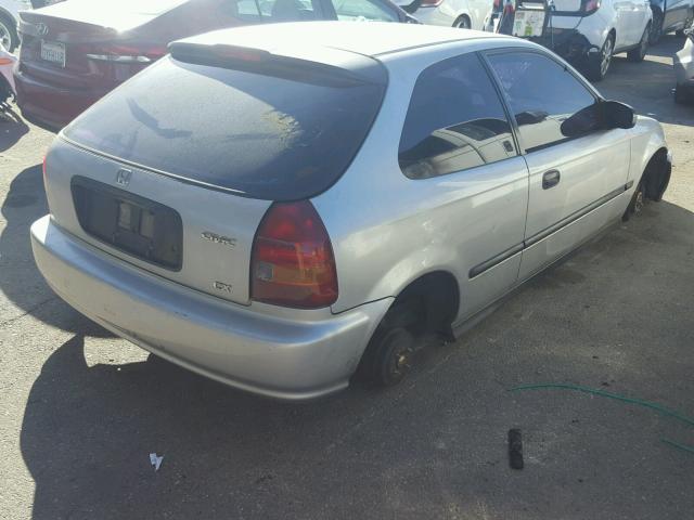 2HGEJ6322WH102697 - 1998 HONDA CIVIC CX SILVER photo 4