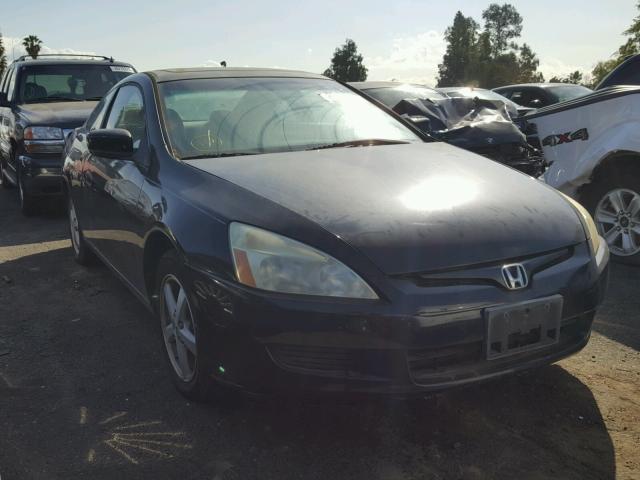 1HGCM72663A013315 - 2003 HONDA ACCORD EX BLACK photo 1