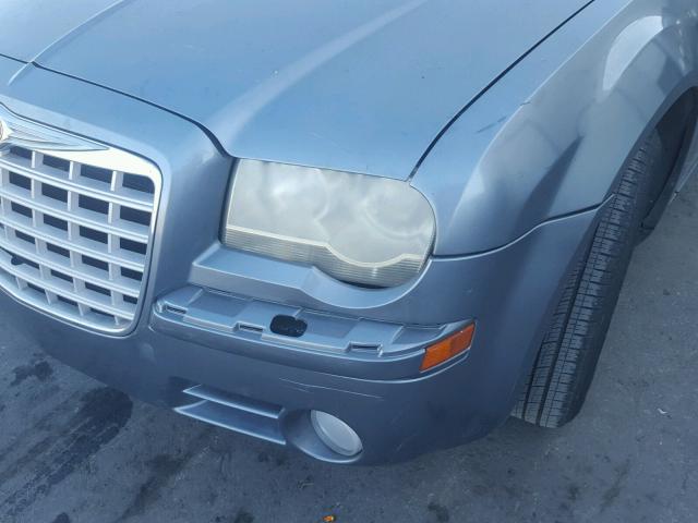 2C3KA53G66H213412 - 2006 CHRYSLER 300 TOURIN GRAY photo 9