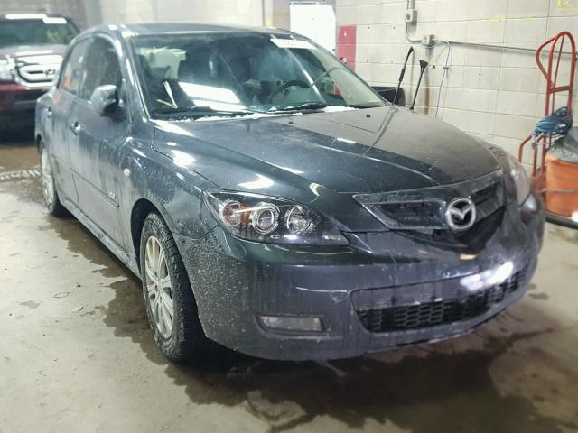 JM1BK343991222536 - 2009 MAZDA 3 S CHARCOAL photo 1