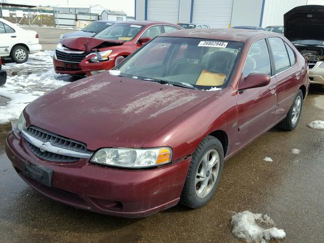 1N4DL01D91C185343 - 2001 NISSAN ALTIMA XE MAROON photo 2