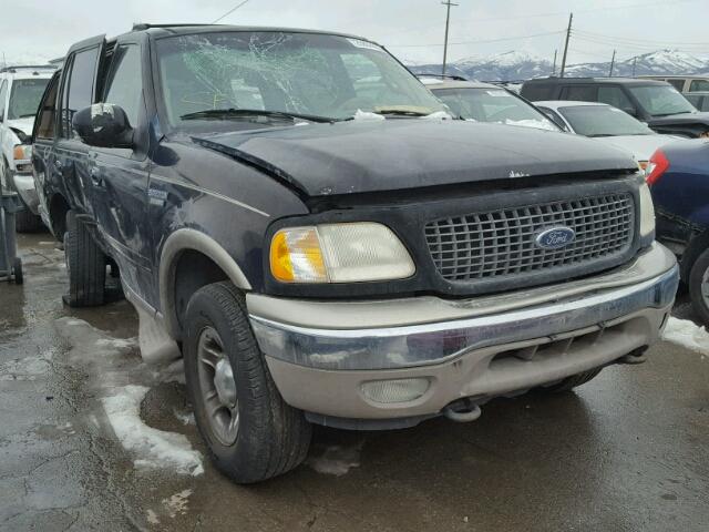 1FMPU18L2YLB11002 - 2000 FORD EXPEDITION BLUE photo 1