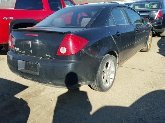 1G2ZG58N774168113 - 2007 PONTIAC G6 BASE BLACK photo 4