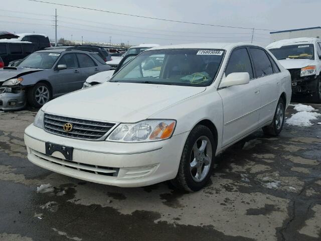 4T1BF28B83U287881 - 2003 TOYOTA AVALON XL WHITE photo 2