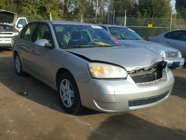 1G1ZT58N98F133613 - 2008 CHEVROLET MALIBU LT SILVER photo 1