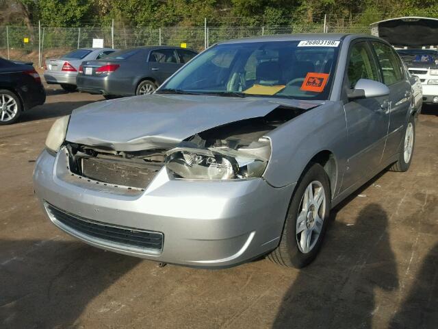 1G1ZT58N98F133613 - 2008 CHEVROLET MALIBU LT SILVER photo 2