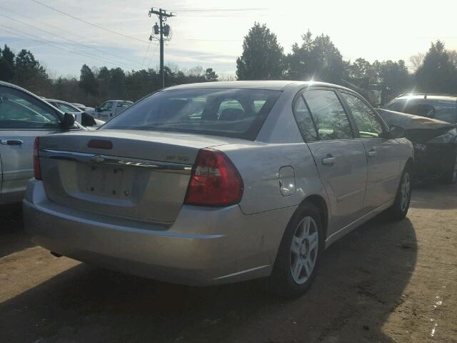 1G1ZT58N98F133613 - 2008 CHEVROLET MALIBU LT SILVER photo 4