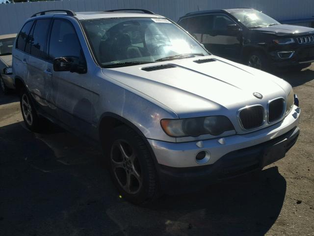 5UXFA53592LP50265 - 2002 BMW X5 3.0I SILVER photo 1