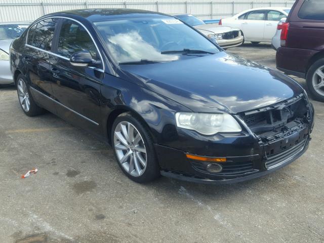 WVWCU73C28E144163 - 2008 VOLKSWAGEN PASSAT VR6 BLACK photo 1