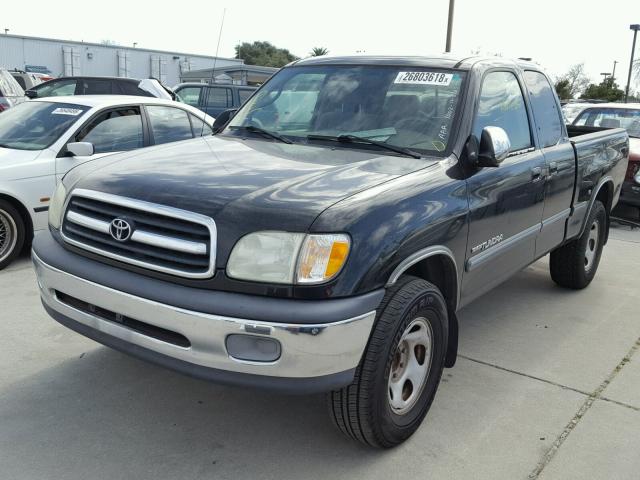 5TBRN34112S254239 - 2002 TOYOTA TUNDRA ACC BLACK photo 2