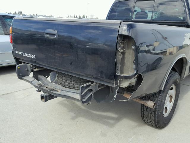 5TBRN34112S254239 - 2002 TOYOTA TUNDRA ACC BLACK photo 9