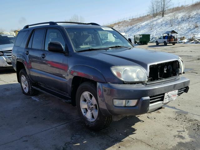 JTEZU14R440043283 - 2004 TOYOTA 4RUNNER SR GRAY photo 1