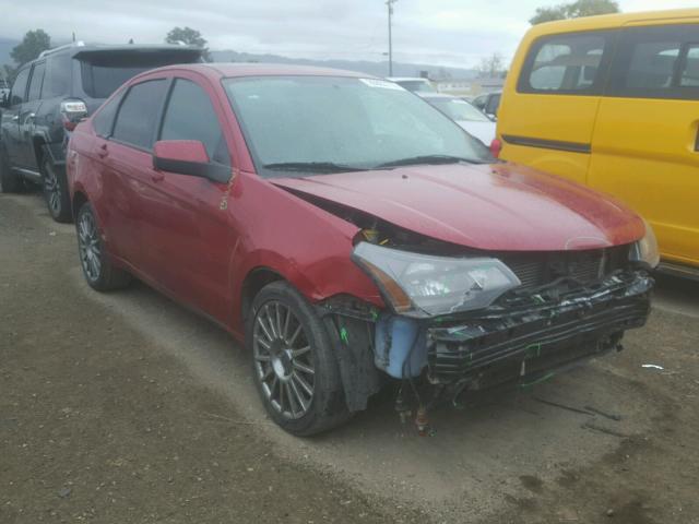 1FAHP3GN8AW228091 - 2010 FORD FOCUS SES RED photo 1