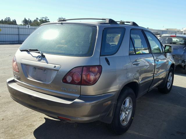 JT6GF10U0Y0056237 - 2000 LEXUS RX 300 GOLD photo 4