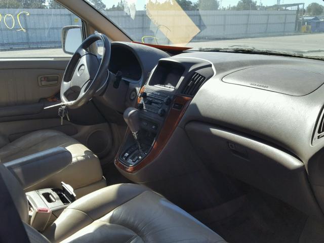 JT6GF10U0Y0056237 - 2000 LEXUS RX 300 GOLD photo 5