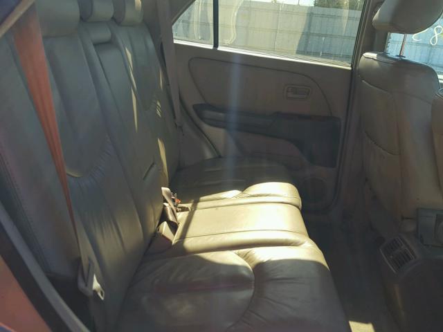 JT6GF10U0Y0056237 - 2000 LEXUS RX 300 GOLD photo 6