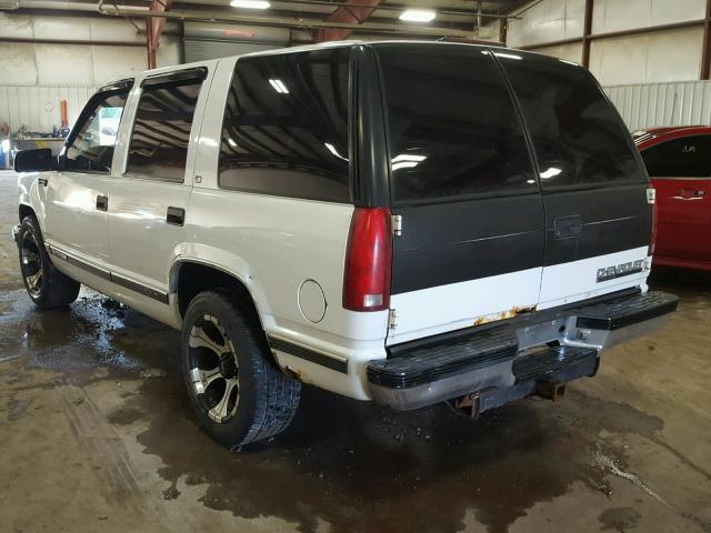 1GNEC13RXXR152054 - 1999 CHEVROLET TAHOE C150 WHITE photo 3