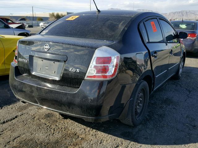 3N1AB61E97L700708 - 2007 NISSAN SENTRA 2.0 BLACK photo 4