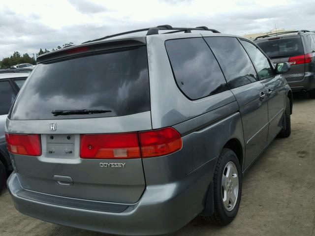 2HKRL18651H621719 - 2001 HONDA ODYSSEY EX GRAY photo 4