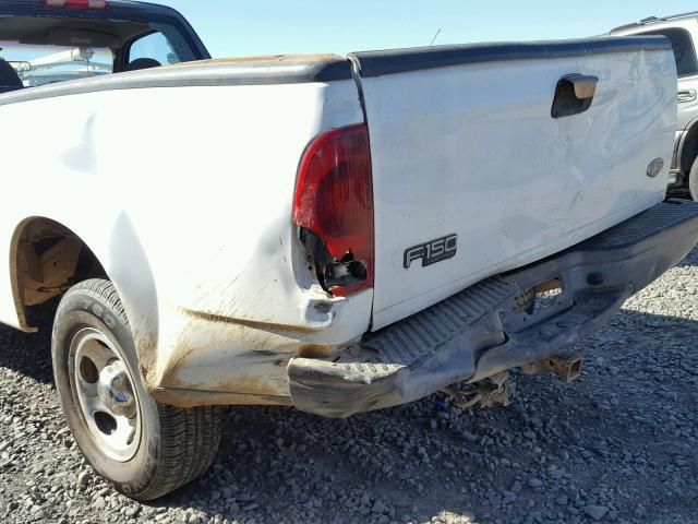 2FTRF18W34CA16180 - 2004 FORD F-150 HERI WHITE photo 9