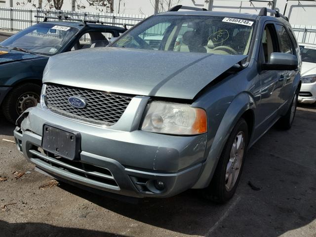 1FMDK06165GA36524 - 2005 FORD FREESTYLE GREEN photo 2