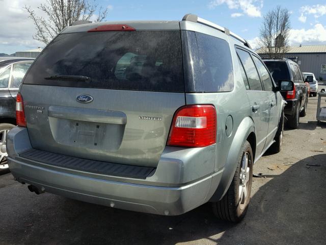 1FMDK06165GA36524 - 2005 FORD FREESTYLE GREEN photo 4