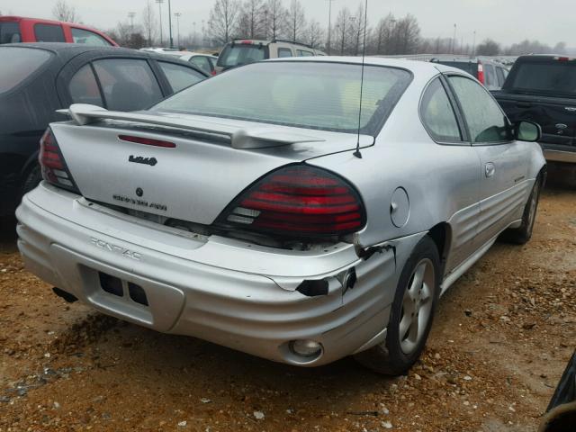 1G2NF12TX1M555151 - 2001 PONTIAC GRAND AM S SILVER photo 4