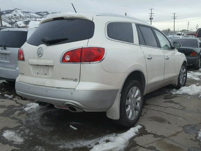5GAKVDED9CJ240631 - 2012 BUICK ENCLAVE WHITE photo 4