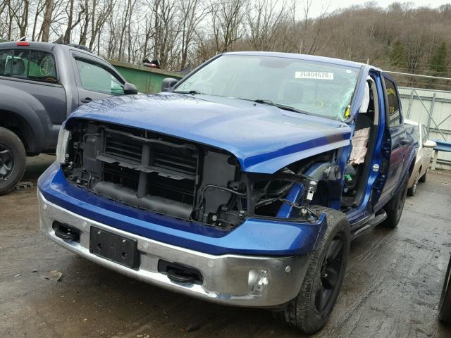 1C6RR7LG1GS391700 - 2016 RAM 1500 SLT BLUE photo 2