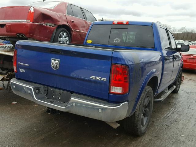 1C6RR7LG1GS391700 - 2016 RAM 1500 SLT BLUE photo 4