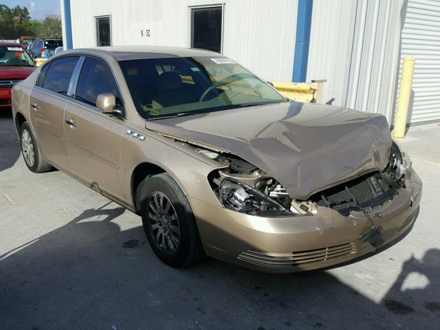 1G4HP57296U156103 - 2006 BUICK LUCERNE CX BEIGE photo 1