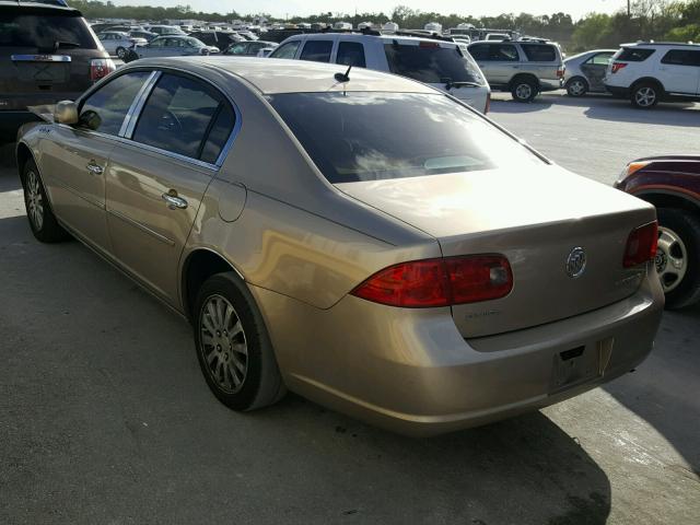 1G4HP57296U156103 - 2006 BUICK LUCERNE CX BEIGE photo 3