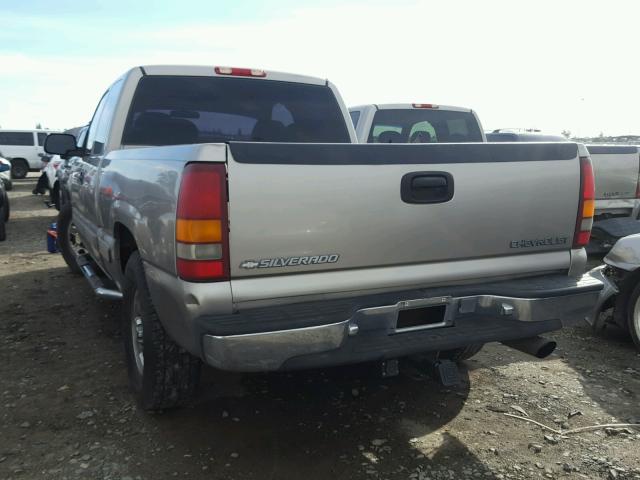 2GCEC19V1Y1322499 - 2000 CHEVROLET SILVERADO GRAY photo 3