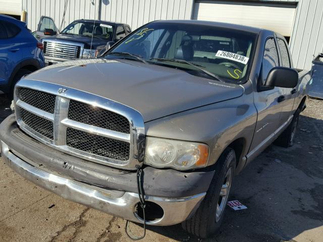 1D7HA18N12J266040 - 2002 DODGE RAM 1500 GOLD photo 2