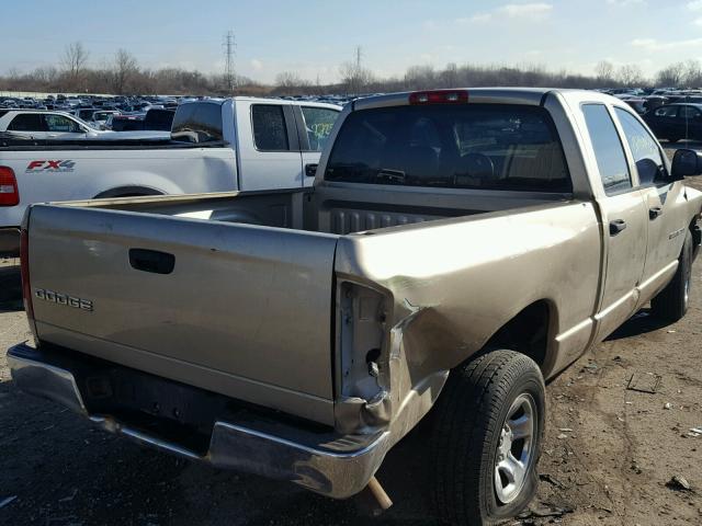 1D7HA18N12J266040 - 2002 DODGE RAM 1500 GOLD photo 4