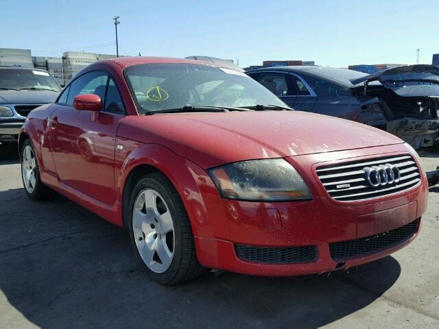 TRUWT28N111002922 - 2001 AUDI TT QUATTRO RED photo 1