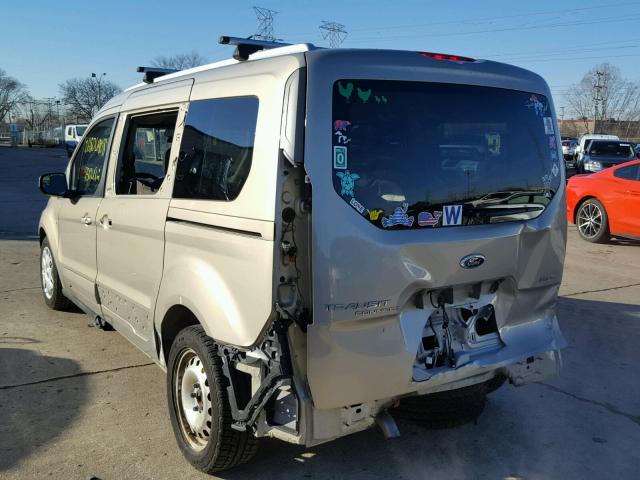 NM0GE9F77E1137671 - 2014 FORD TRANSIT CO GRAY photo 3