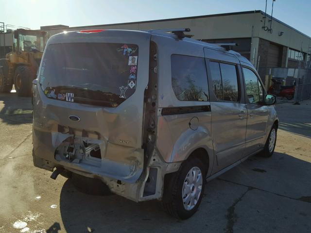 NM0GE9F77E1137671 - 2014 FORD TRANSIT CO GRAY photo 4