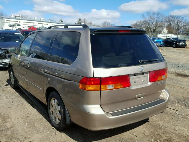 5FNRL18894B129005 - 2004 HONDA ODYSSEY EX BEIGE photo 3