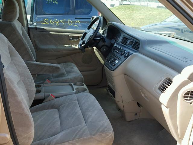 5FNRL18894B129005 - 2004 HONDA ODYSSEY EX BEIGE photo 5