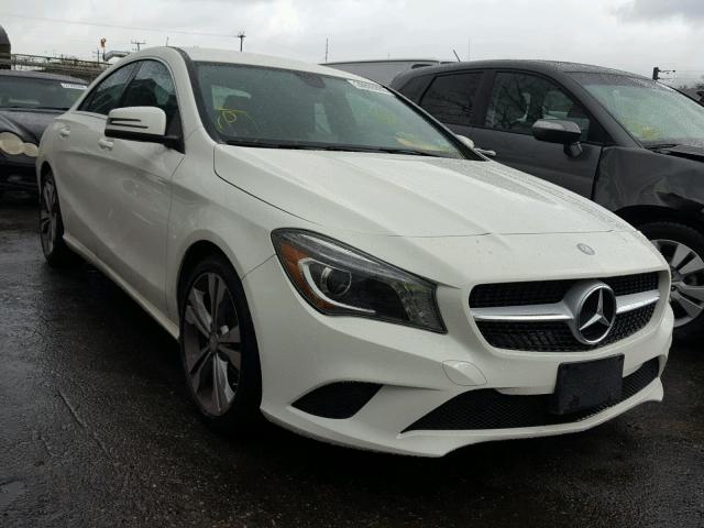 WDDSJ4EB3EN045652 - 2014 MERCEDES-BENZ CLA 250 WHITE photo 1