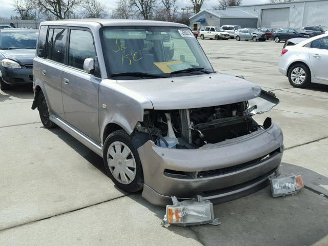 JTLKT324864098878 - 2006 TOYOTA SCION XB SILVER photo 1