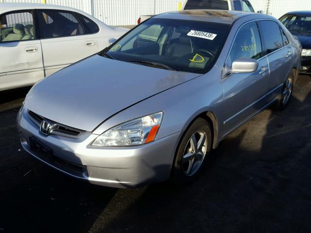 JHMCM56834C027384 - 2004 HONDA ACCORD EX SILVER photo 2